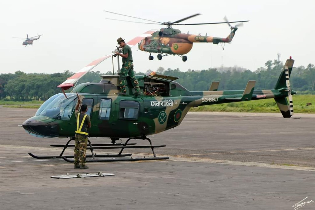 Bangladesh Army aviation maintenance